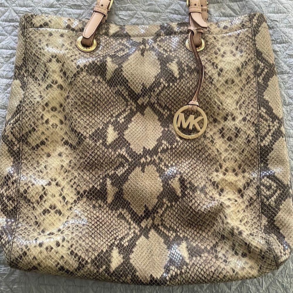Michael Kors snakeskin